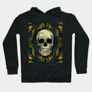 Filigree skull Full color Hoodie